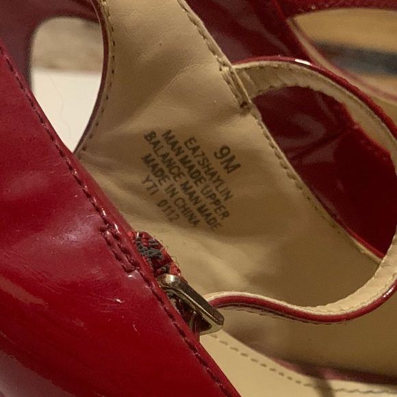 Enzo Angiolini Red Platform Heels ❤️ 👠 - Picture 12 of 12